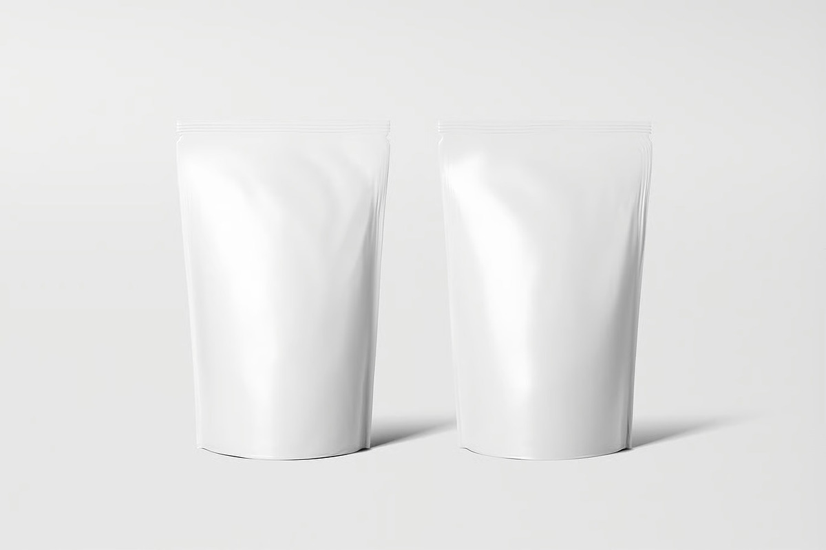 Coffee Pouch Mockup, a Packaging Mockup by zpackcreative (Photo 3 of 4)