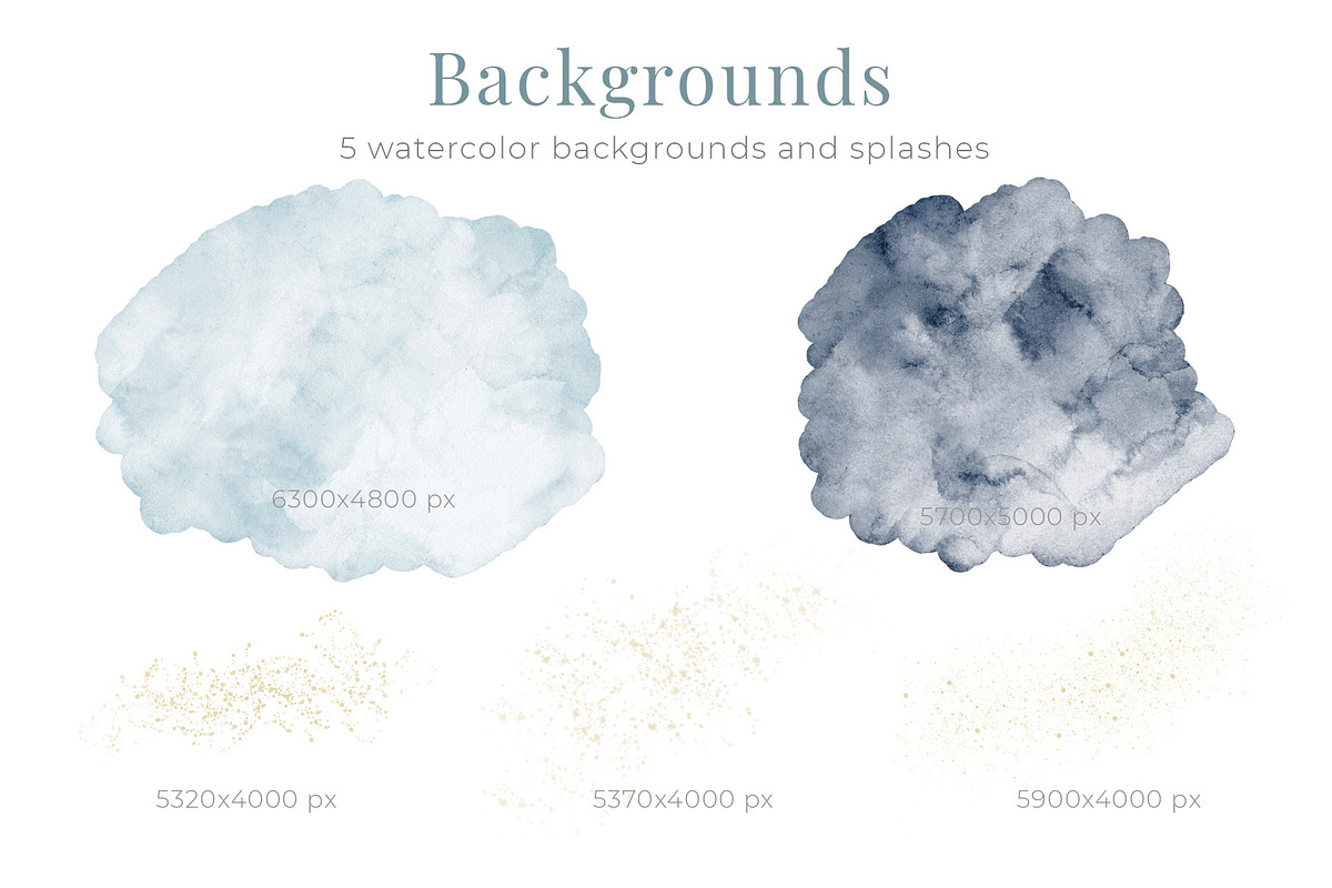 Watercolor Moon Sun Nursery Clipart, an Illustration by Alisles (Photo 8 of 12)