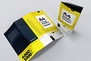 A4 Trifold Brochure Mockups, a Mockup by Vectogravic Design (Thumbnail 3 of 8)