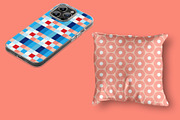 FLORAL SCANDINAVIAN SEAMLESS PATTERN, a Pattern Graphic by Une Affaire de Filles (Thumbnail 2 of 3)