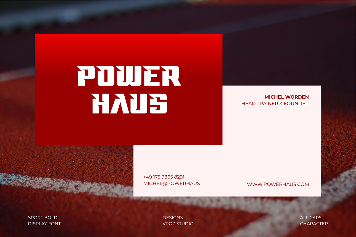 Brice - Sports Font, a Font by Vroz Studio (Photo 5 of 8)