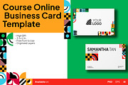 Language Course Business Card, a Business Card Template by Esensifiksi.studio (Thumbnail 1 of 3)