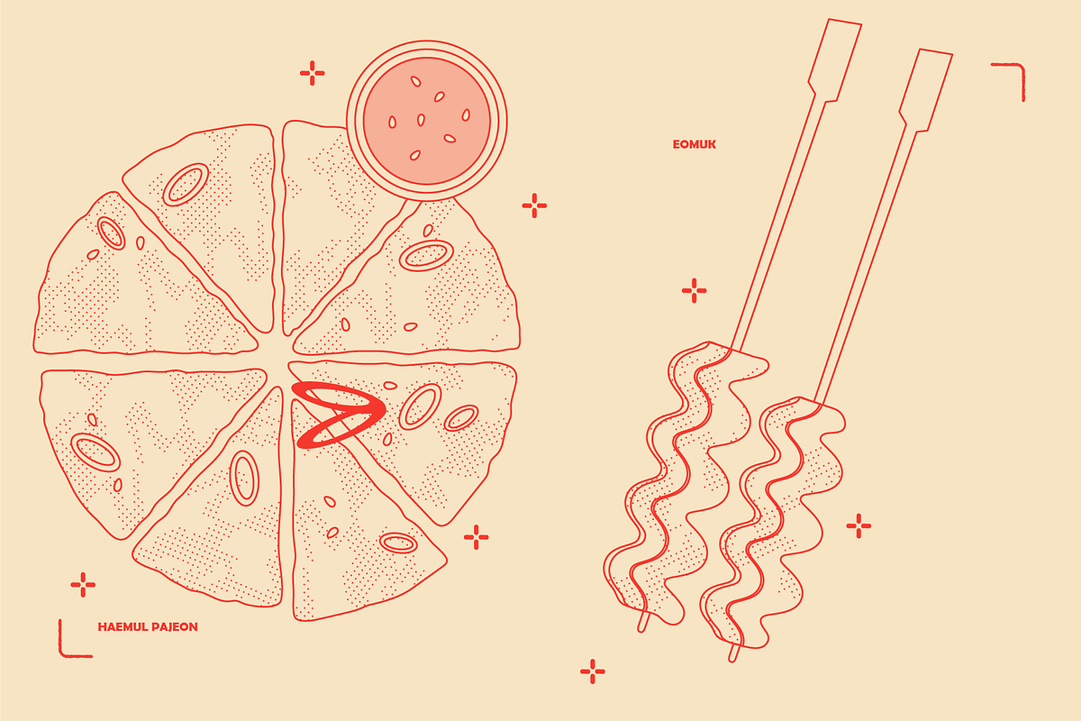 Korean Food Vector Illustrations, a Food Illustration by TheFoodAtlas (Photo 6 of 22)