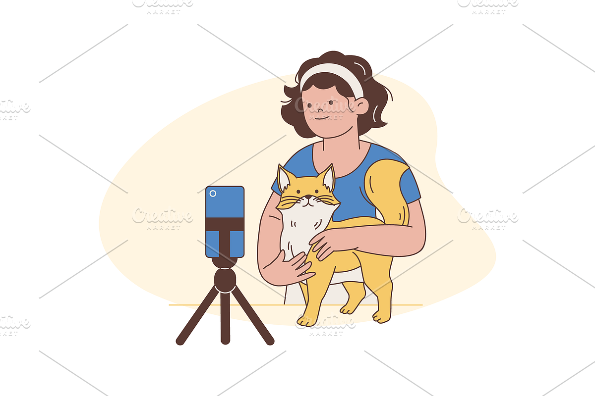 Live Stream & Podcast Illustration, an Object Graphic by Jump Studio (Photo 10 of 12)