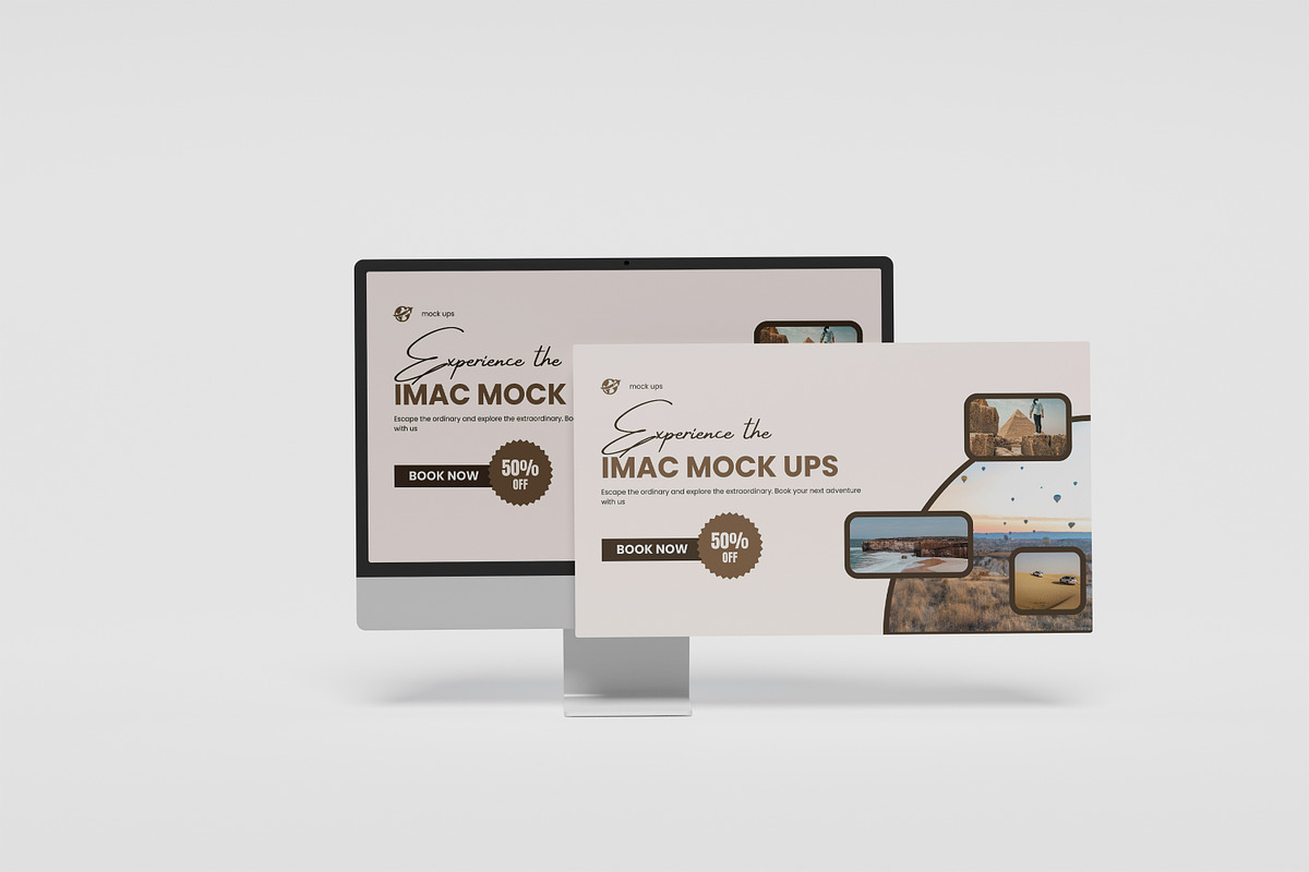 imac mockup, an Android Mockup by Riza-Graphic