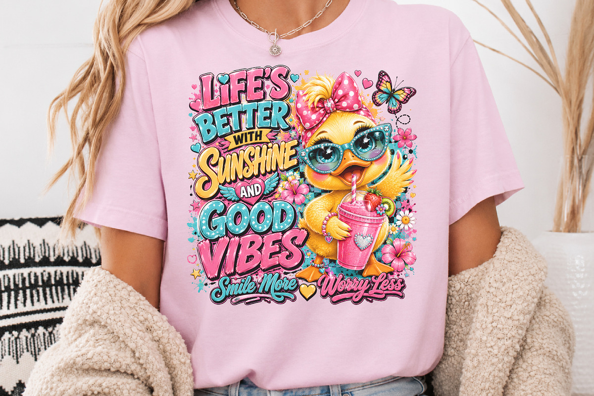 Life Better Sunshine & Good Vibes, a Seasonal Illustration by Rose Art (Photo 3 of 4)