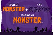 Melted Monster - Halloween Pack, a Sans Serif Font by Dm Studio (Thumbnail 2 of 9)