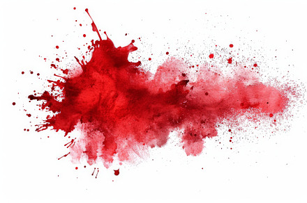 Red and pink watercolor ink splash,, a Background Photo by Pixeness
