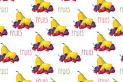 Watercolor fruits set, a Pattern Graphic by Marina Zabrodina (Thumbnail 5 of 5)