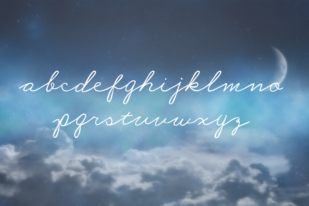 Dream A Little Dream - Font preview 2