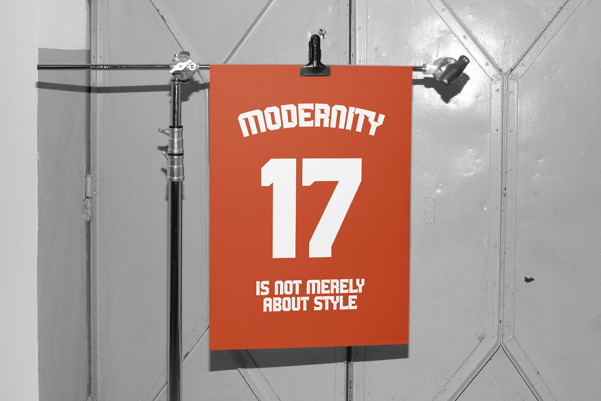 Sportex Block Creative Typeface Font, a Sans Serif Font by Catalystco Studio (Photo 7 of 7)