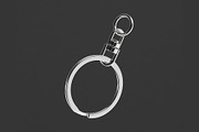Keychain 3d model 02, an Object 3D Model by fahad121 (Thumbnail 3 of 6)
