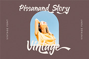 Pissanand Handwriten Vintage, a Script Font by Rocket Template (Thumbnail 5 of 8)