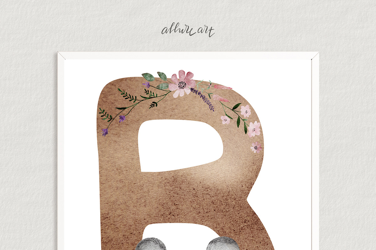 Blossom baby animals kids collection, an Animal Illustration by Allure Art (Photo 23 of 26)