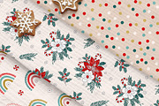 Retro Groovy Christmas, an Illustration by Cozy pattern shop (Thumbnail 2 of 12)