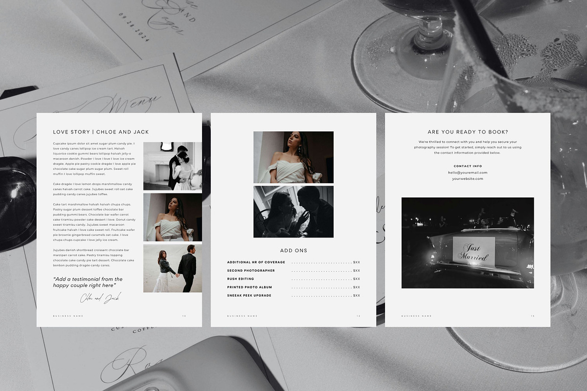 Photographer Pricing Guide Template, a Marketing Template by Blush Created (Photo 16 of 19)