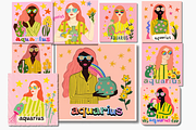 Aquarius Collage Girls, a Person Illustration by Jakayla Digital Co (Thumbnail 8 of 9)