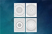 500 UNIQUE MANDALA COLORING PAGES, a Decorative Illustration by ElimesherStudio (Thumbnail 10 of 11)