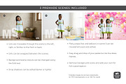 Girls Cotton Sun Dress Canva Mockup, an Apparel Mockup by Mockup Scene (Thumbnail 4 of 15)