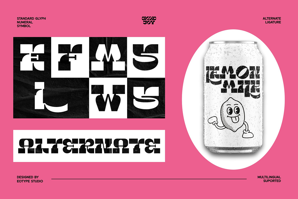 Good Joy, a Slab Serif Font by Eotype Studio (Photo 4 of 12)