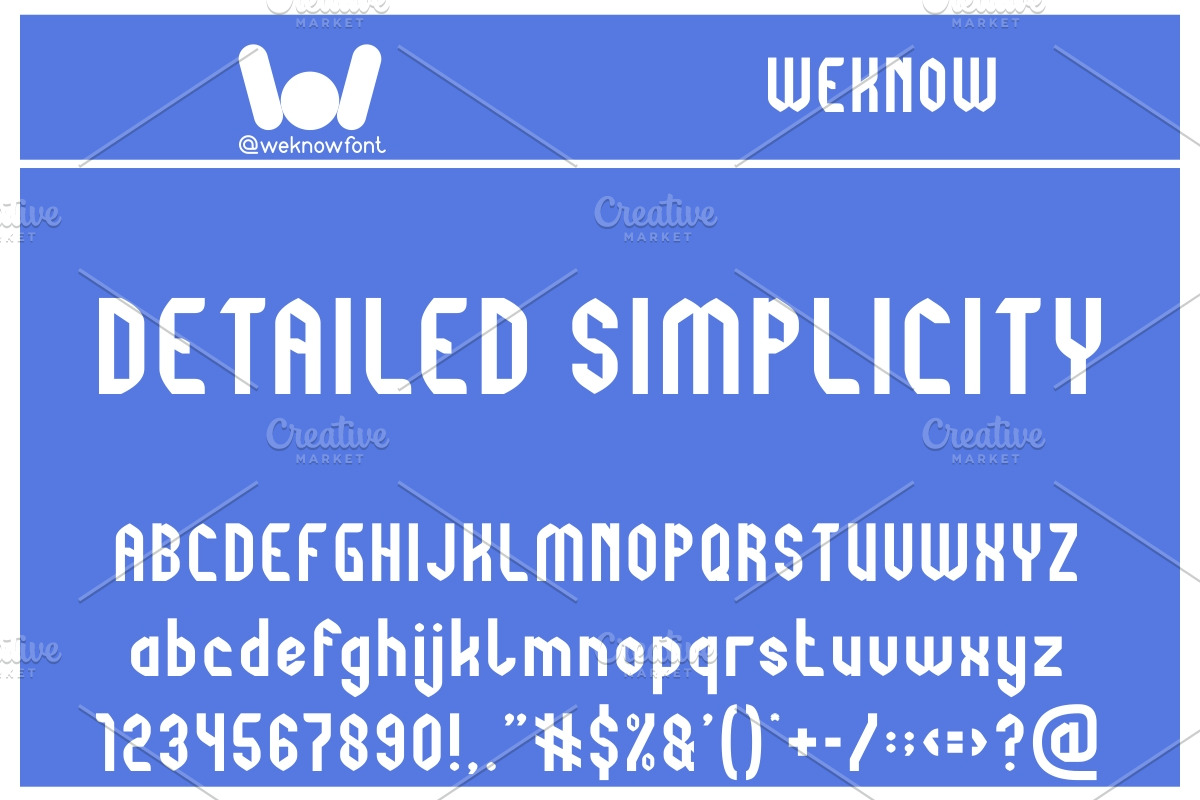 Probability font, a Font by weknow (Photo 2 of 5)