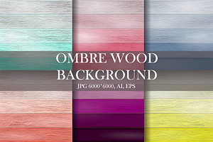 Ombre wood background.