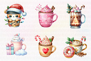 Cute Christmas Coffee Sublimation, an Illustration by CreationArt (Thumbnail 5 of 7)