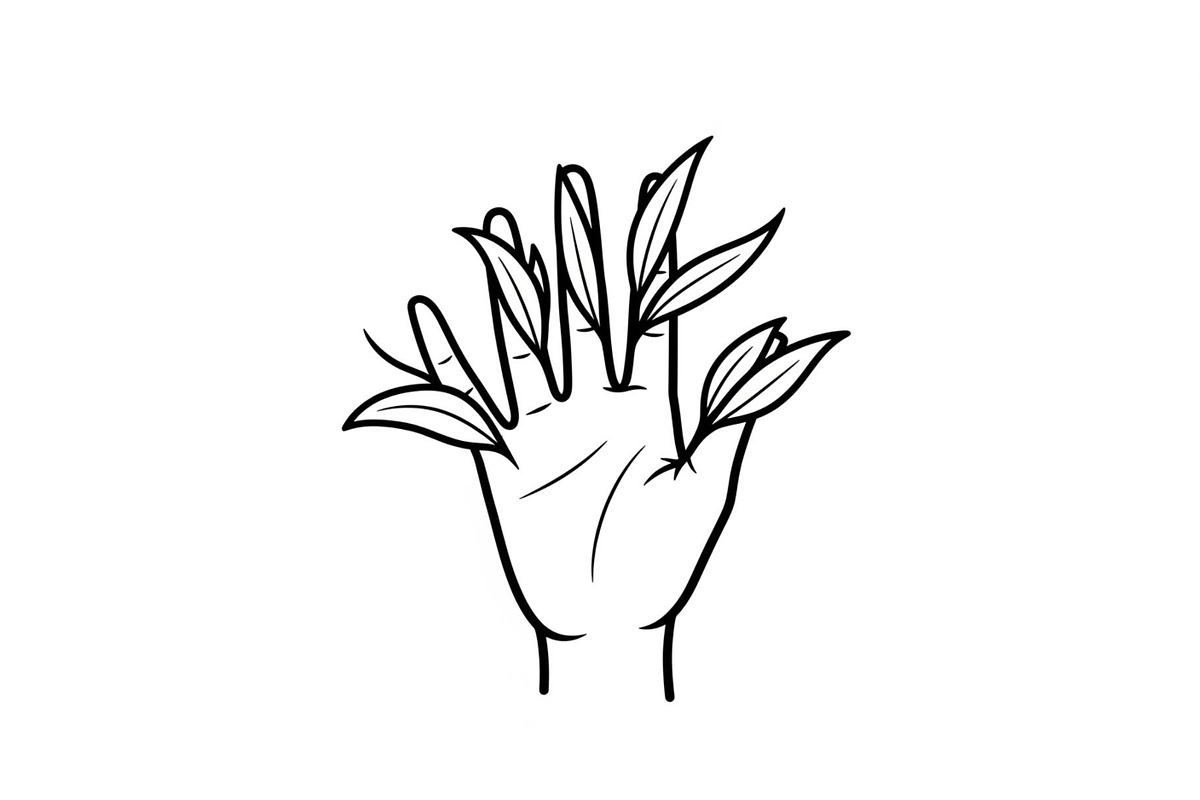 Hand Plant Growth Bundle, an Illustration by yasushie (Photo 13 of 31)