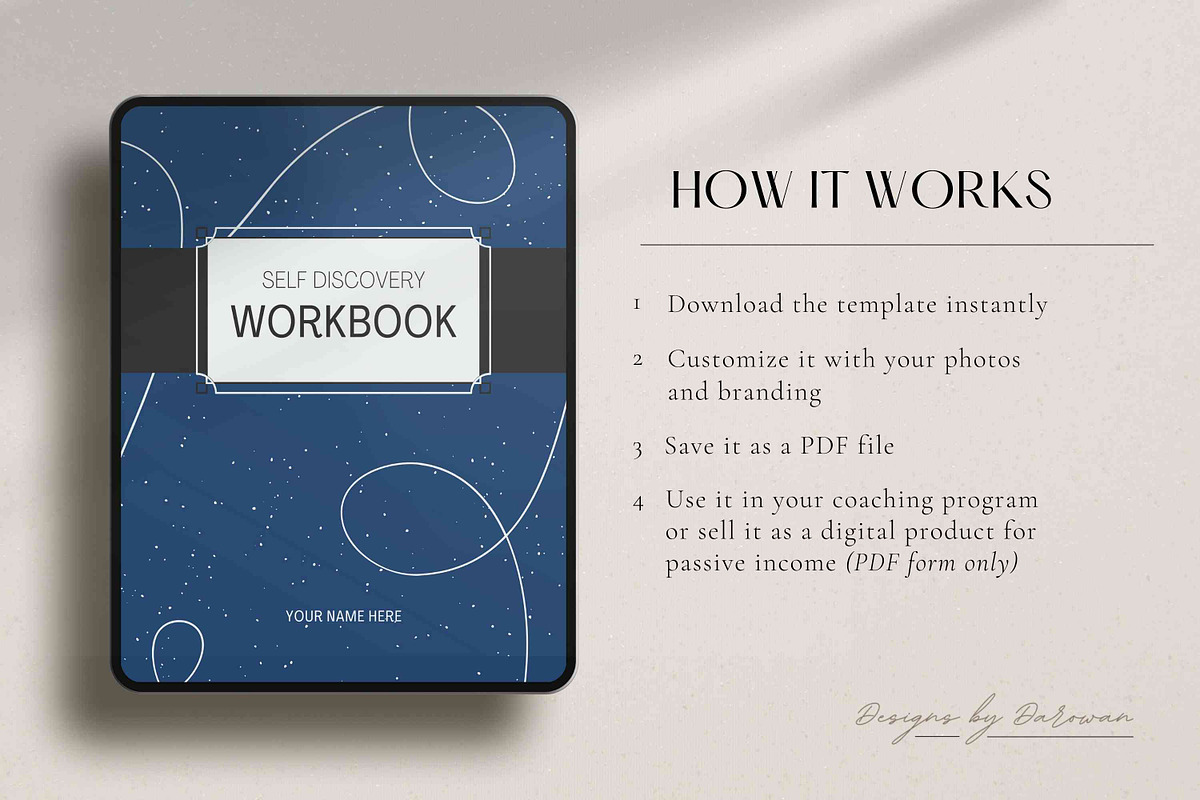 Self-Discovery Journal | Canva, a Magazine Template by Designs by Darowan (Photo 9 of 10)