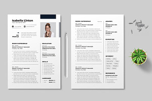 Resume Template, a Resume Template by MightyDesign