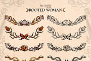 Rooted Woman | Sacred Feminine, a Person Illustration by Ink Stories (Thumbnail 15 of 16)