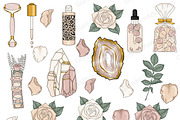 Self Love Clipart, a Healthcare Illustration by GlamArtZhanna (Thumbnail 2 of 5)