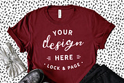 Bella Canvas 3001 Graphic Mockups, a Shirt Mockup by lock and page (Thumbnail 46 of 65)