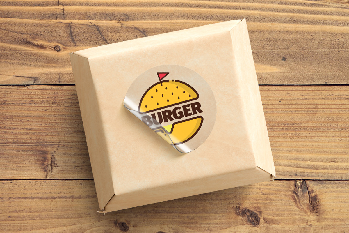 Transparent Sticker Mockup, a Graphic by rebrandy (Photo 4 of 8)