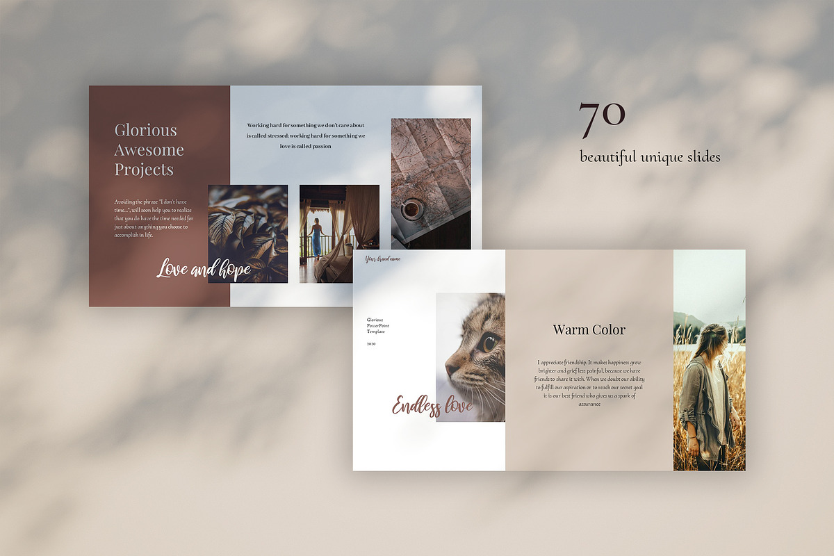 Glorious PowerPoint Template, a Presentation Template by Helga_Design (Photo 2 of 15)