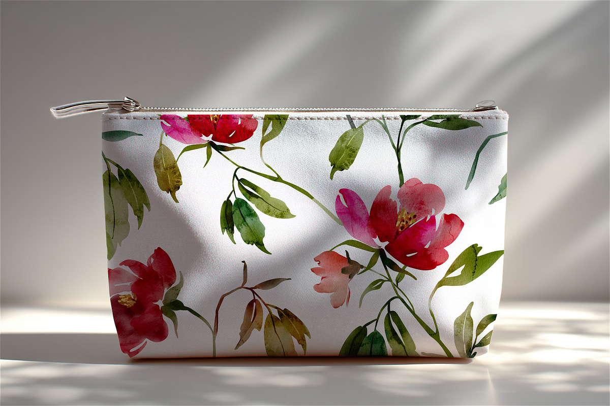 Watercolor Floral Pattern, a Pattern Graphic by PROTEA Watercolor Studio (Photo 4 of 9)