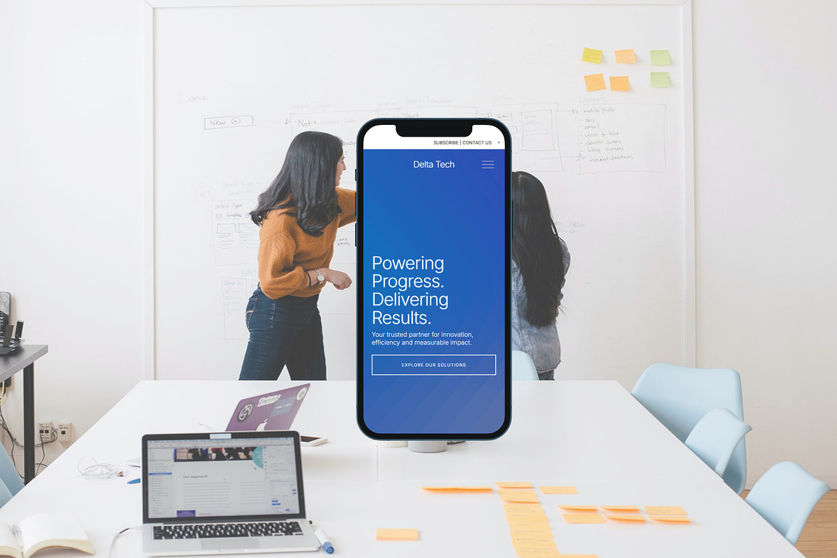 Delta - Squarespace Template preview 3