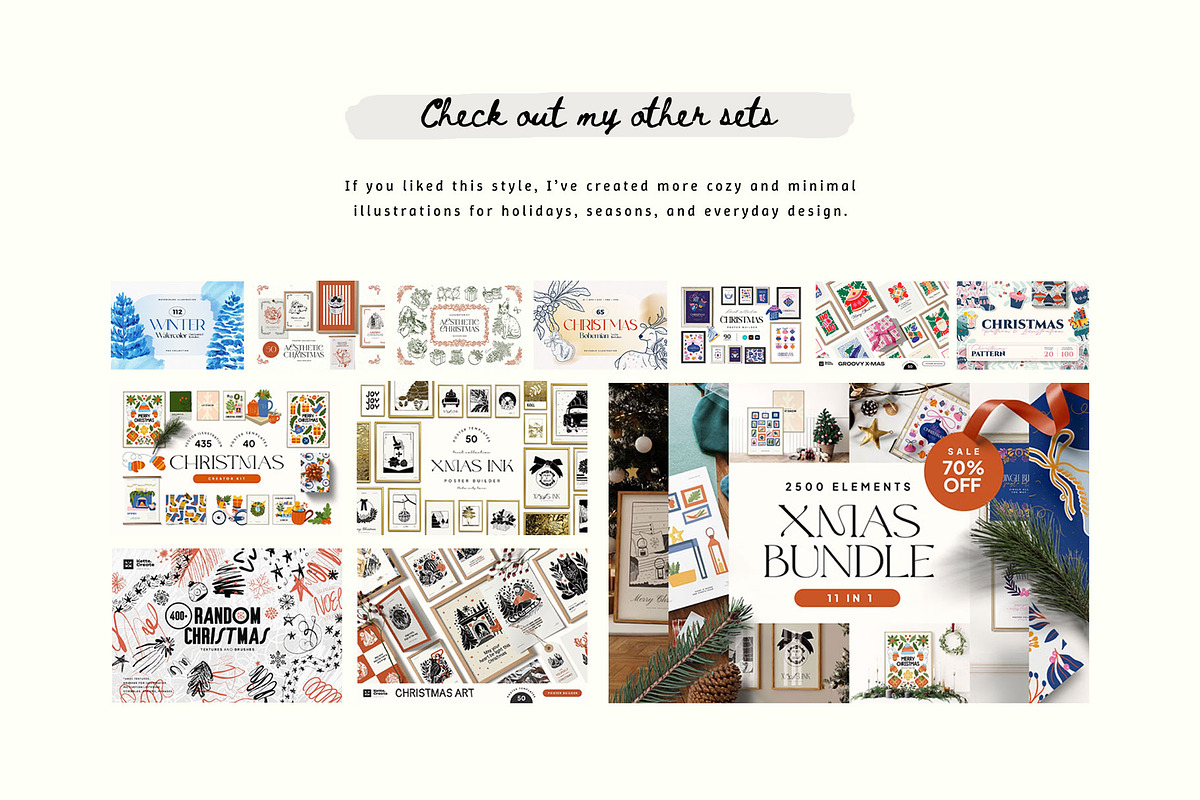 Sketchbook Christmas | Illustration, a Seasonal Illustration by KetteCreate (Photo 14 of 14)