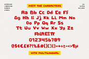 Dela Fomigo – Retro Display, a Handwritten Font by Black Junst (Thumbnail 5 of 7)