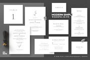 Modern Simple Wedding Suite, an Invitation Template by Azka Creative (Thumbnail 1 of 5)