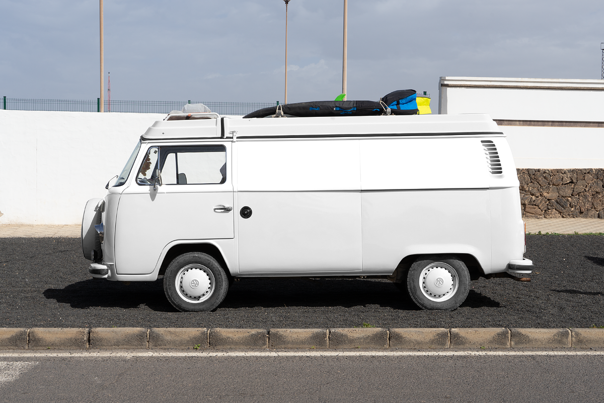 Volkswagen Camper Mockup, an Advertising Mockup by Mocklux (Photo 3 of 4)