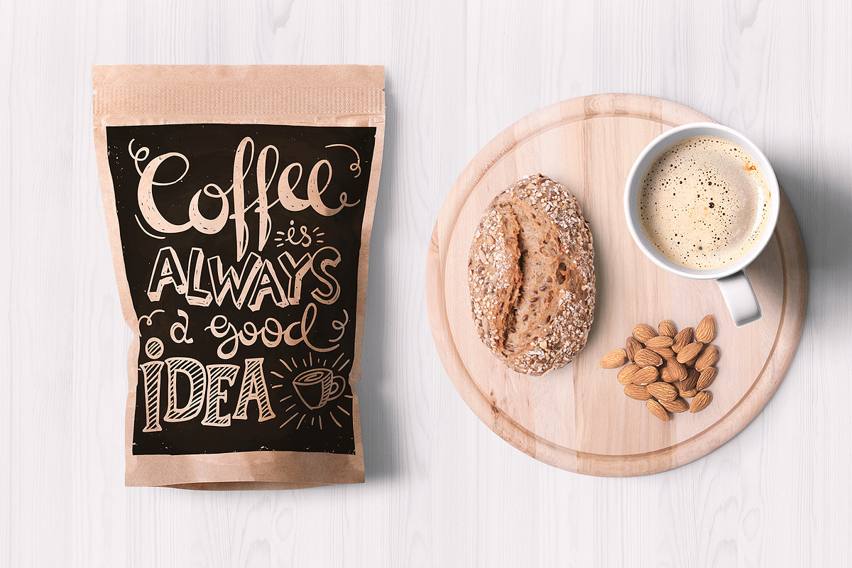 Coffee lettering posters, an Illustration by Giraffarte (Photo 3 of 7)