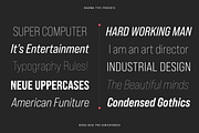 Bebas Neue Pro - SmE ExtraBold, a Sans Serif Font by Dharma Type (Thumbnail 5 of 13)