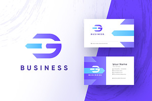 Letter G Logo & Business Card Design