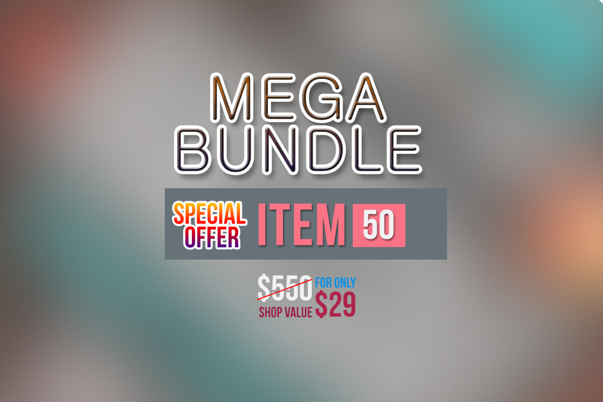 50 BUSINESS CARD (BUNDLE) ONLY $29, a Business Card Template by DesignGhar (Photo 1 of 5)