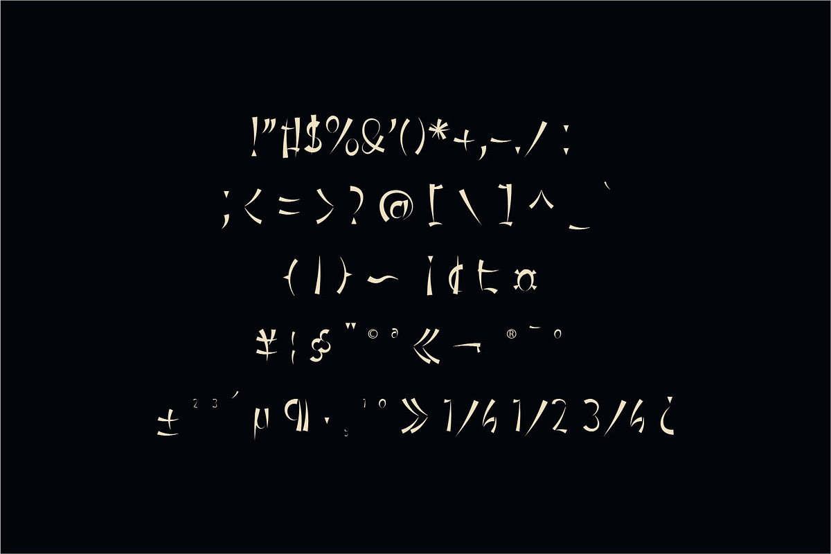 Ninja japan style font, a Script Font by WAP (Photo 4 of 5)