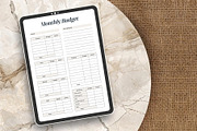 Budget Planner, a Stationery Template by DesignDevisers (Thumbnail 2 of 9)