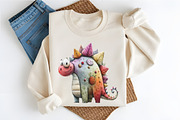 Quirky Dinosaurs PNG Clipart, an Animal Illustration by RobertsArt (Thumbnail 6 of 7)