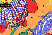 Hothouse Passiflora Butterfly Print, a Pattern Graphic by Rose Design (Thumbnail 9 of 9)