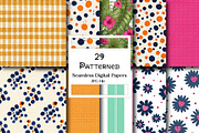 Patterned Digital Papers, a Pattern Graphic by Wow Magic (Thumbnail 1 of 3)